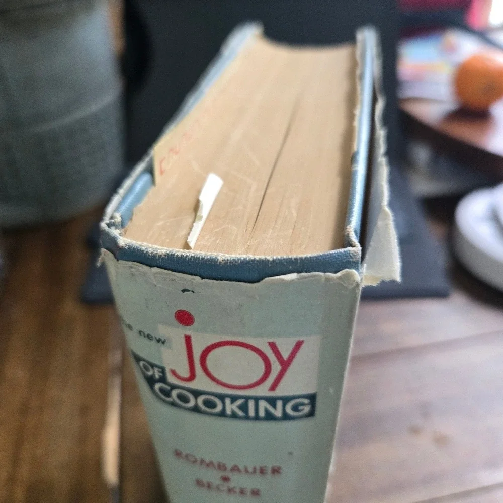 Bobbs-Merrill Joy of Cooking Cookbook Vintage Hardcover Revised Book